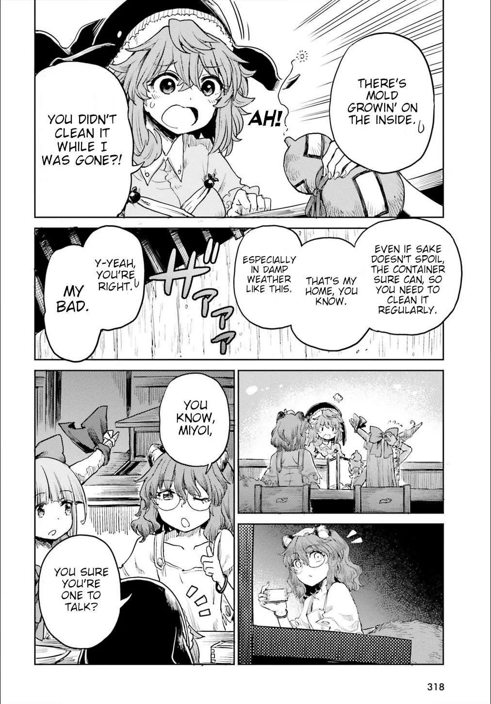 Touhou Suichouka ~ Lotus Eater-tachi no Suisei Chapter 20 page 10 - 
