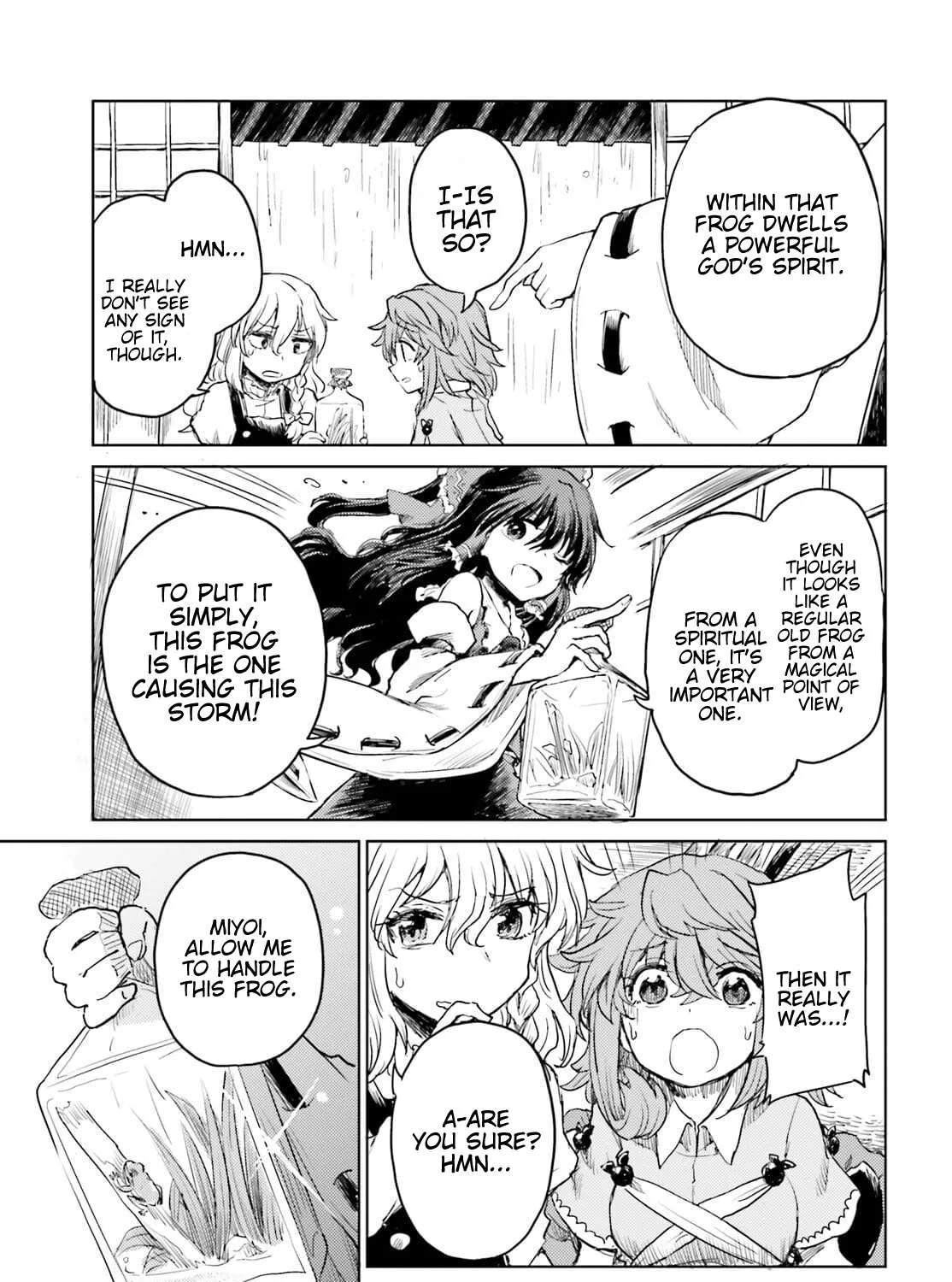 Touhou Suichouka ~ Lotus Eater-tachi no Suisei Chapter 22 page 13 - 