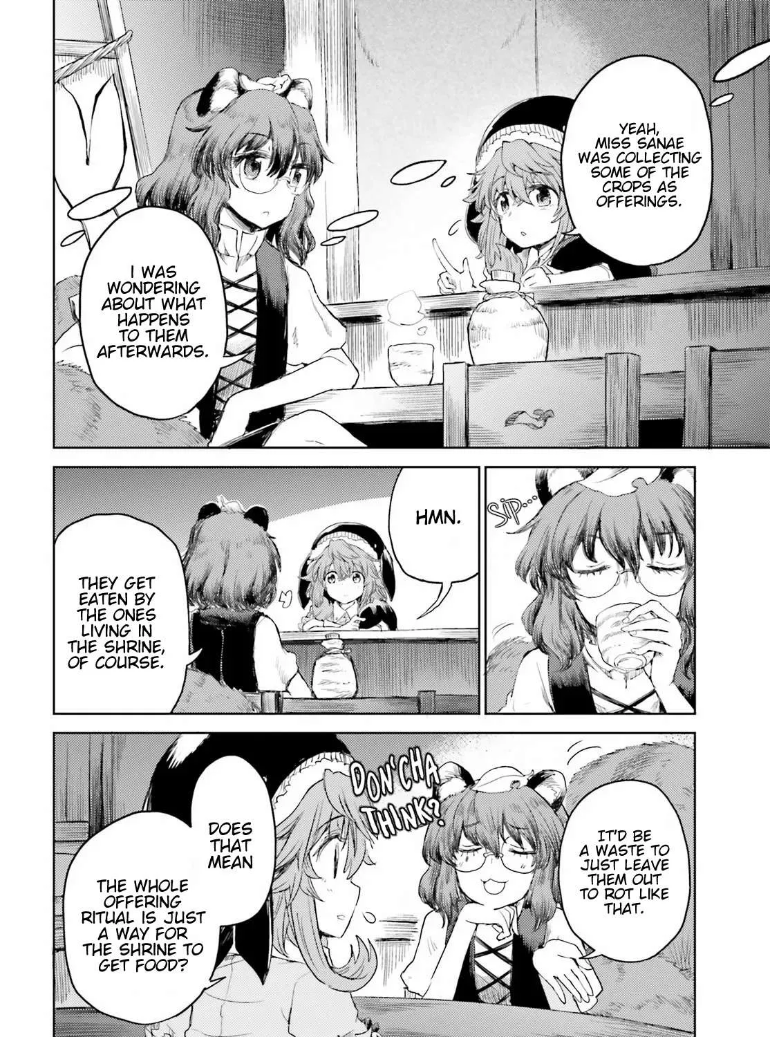 Touhou Suichouka ~ Lotus Eater-tachi no Suisei Chapter 23 page 11 - 