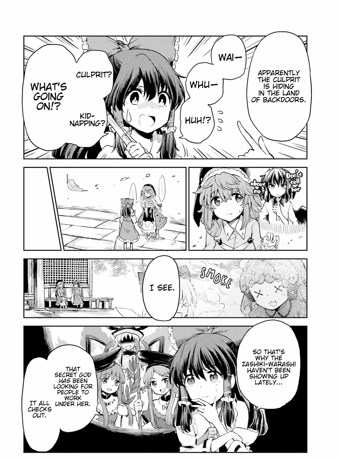 Touhou Suichouka ~ Lotus Eater-tachi no Suisei Chapter 24 page 27 - 