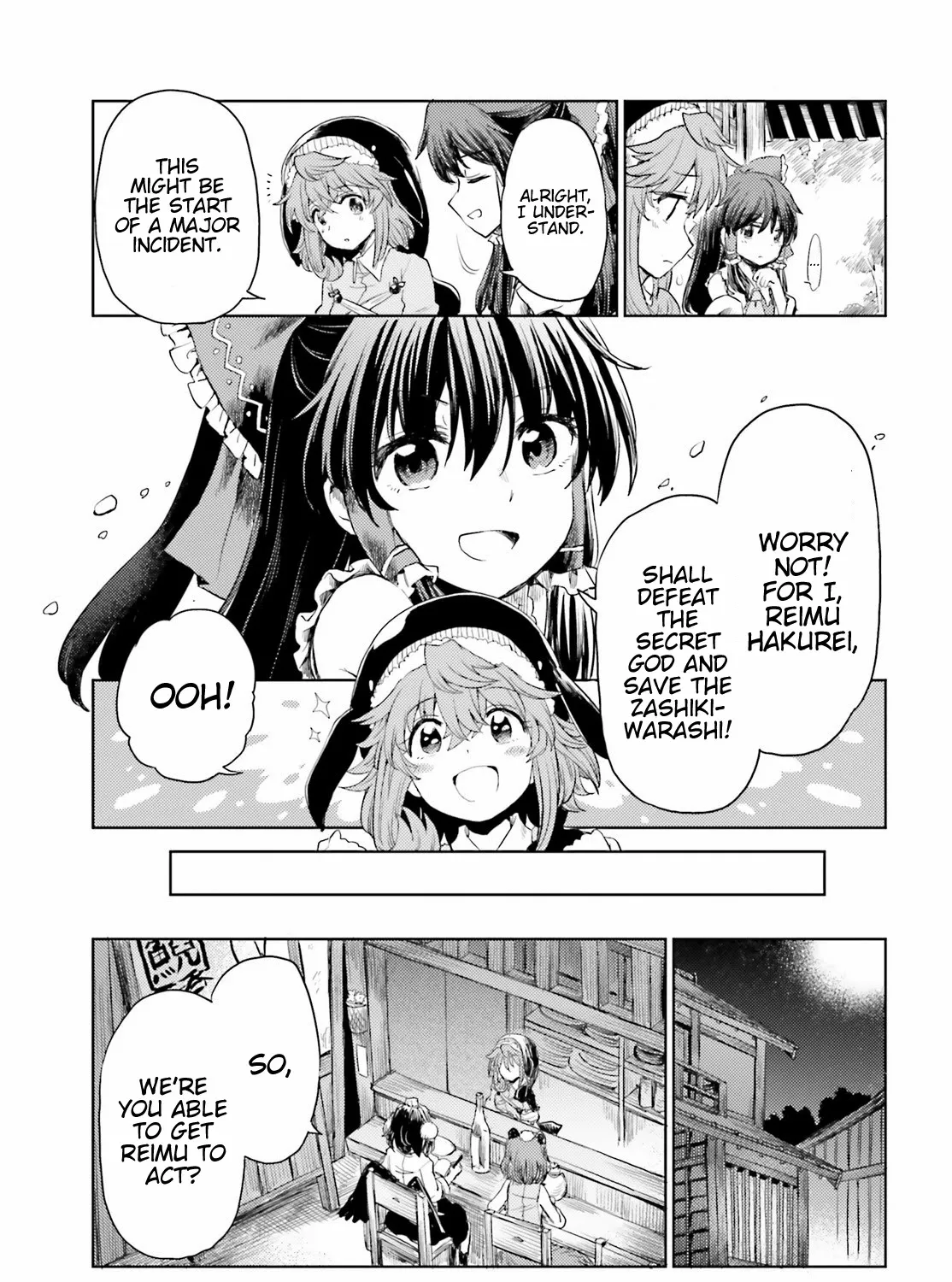 Touhou Suichouka ~ Lotus Eater-tachi no Suisei Chapter 24 page 29 - 