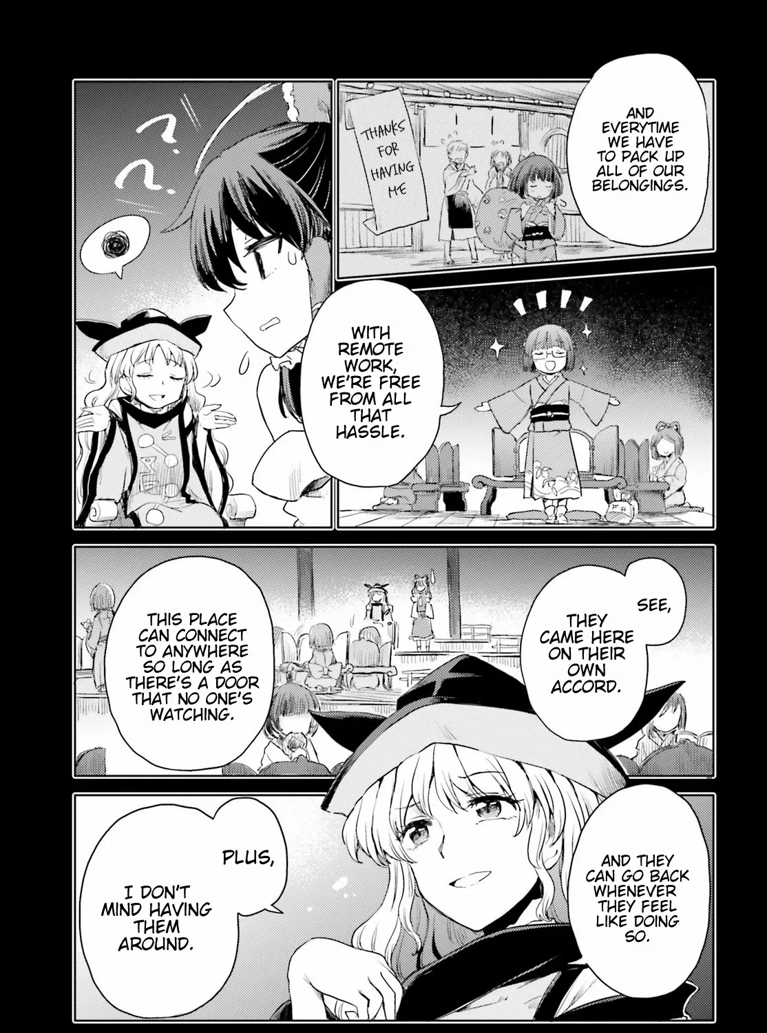 Touhou Suichouka ~ Lotus Eater-tachi no Suisei Chapter 24 page 37 - 