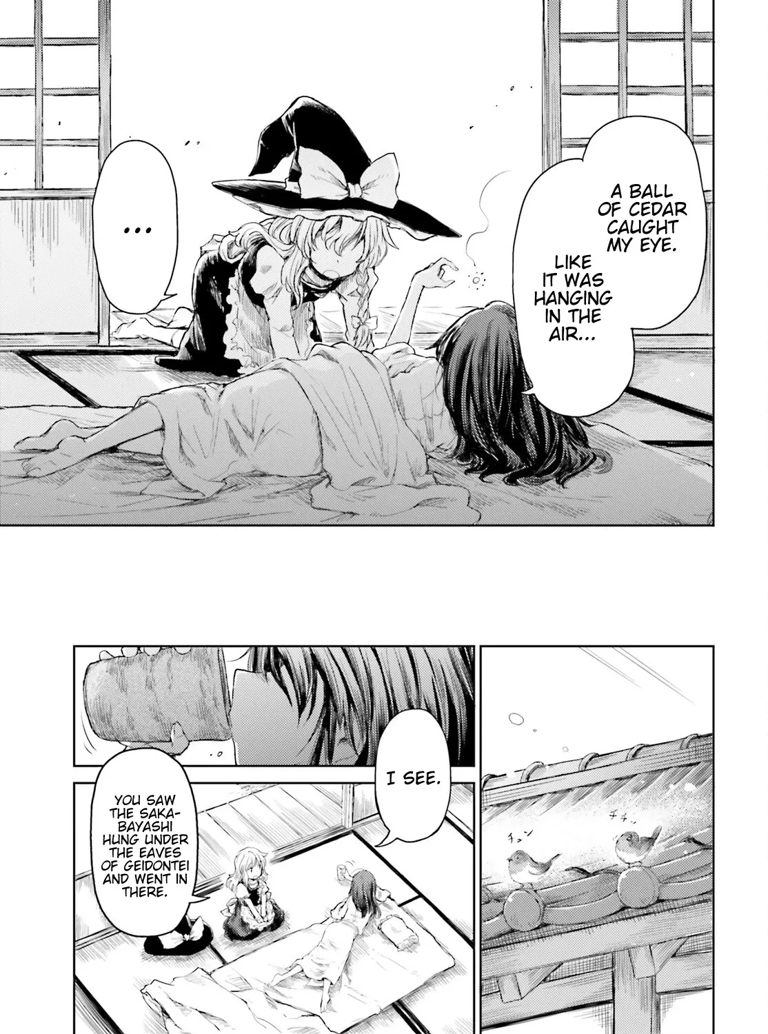 Touhou Suichouka ~ Lotus Eater-tachi no Suisei Chapter 25 page 37 - 