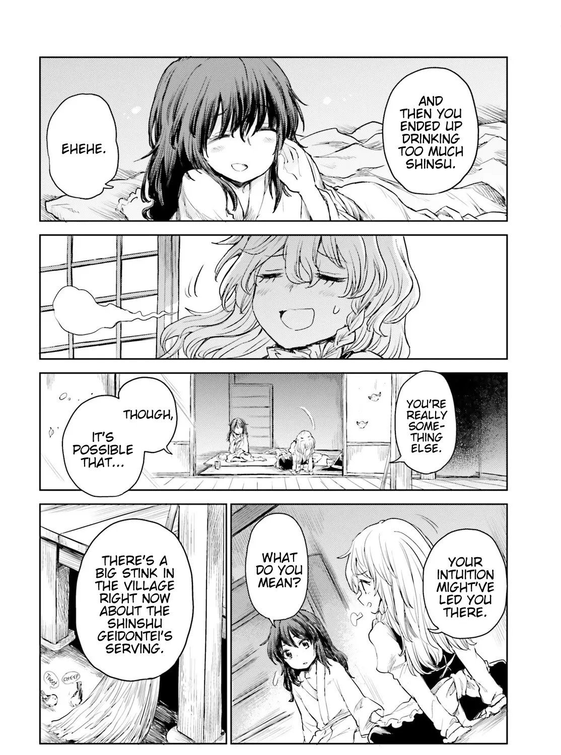 Touhou Suichouka ~ Lotus Eater-tachi no Suisei Chapter 25 page 39 - 