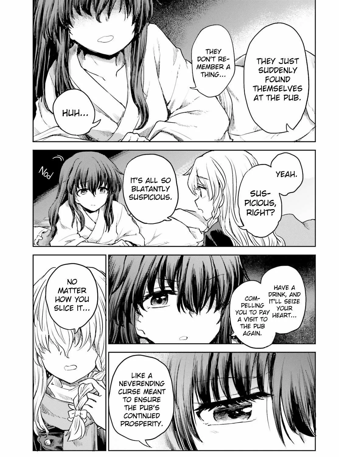 Touhou Suichouka ~ Lotus Eater-tachi no Suisei Chapter 26 page 21 - 