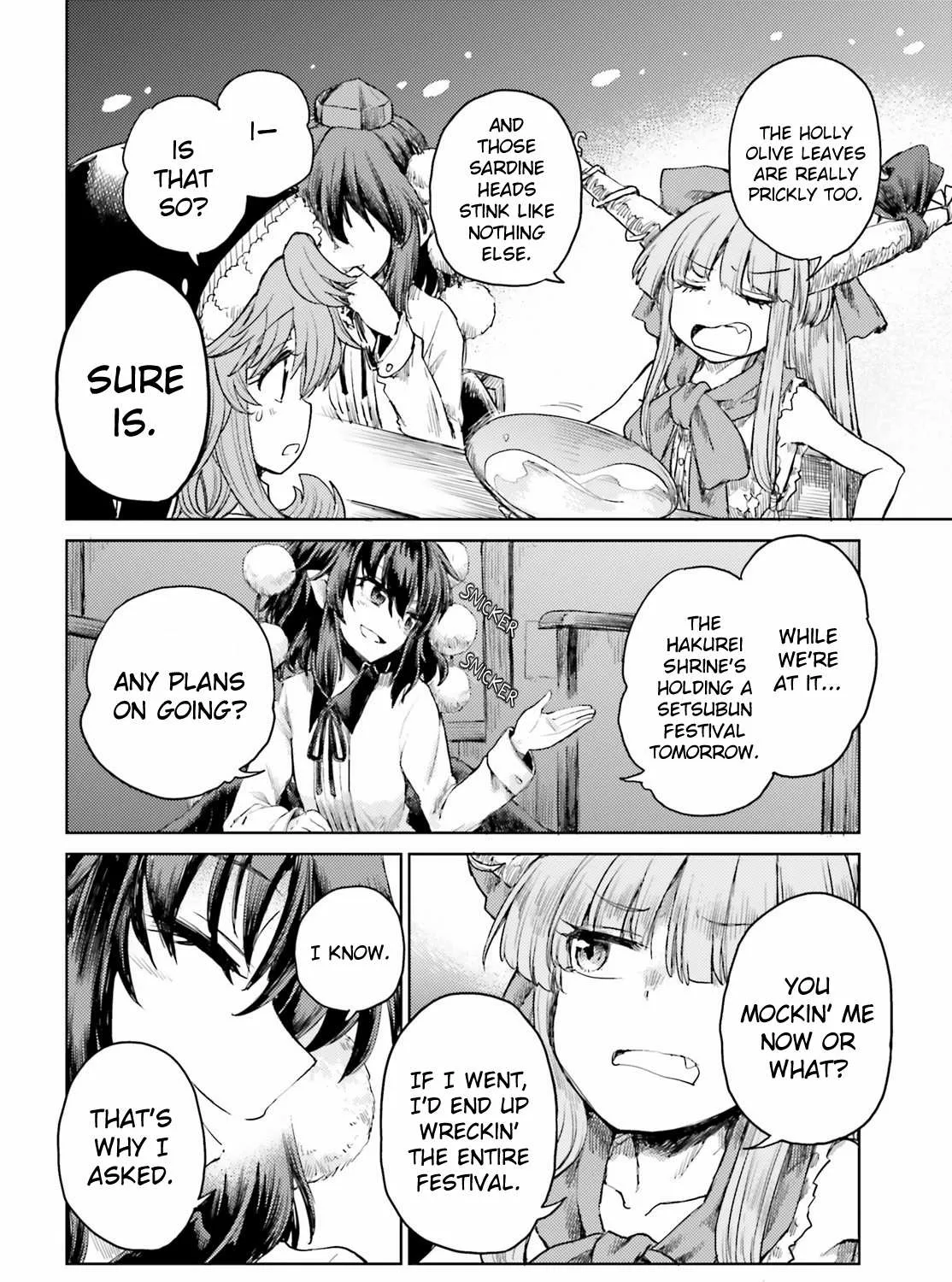 Touhou Suichouka ~ Lotus Eater-tachi no Suisei Chapter 27 page 19 - 