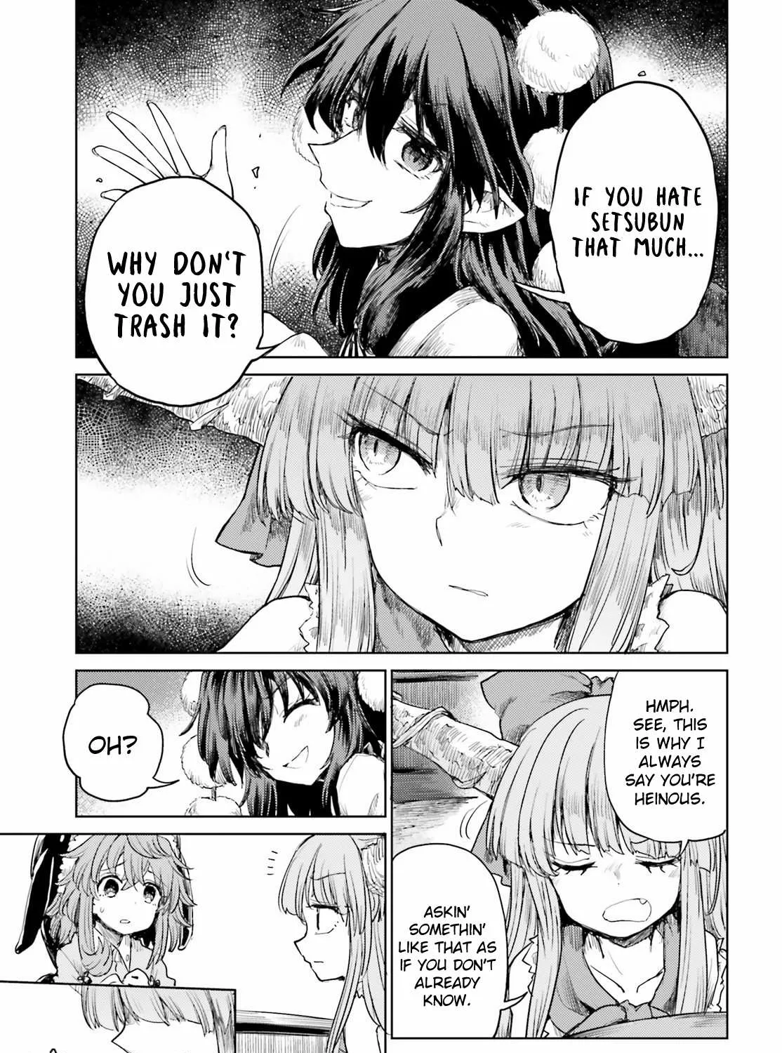 Touhou Suichouka ~ Lotus Eater-tachi no Suisei Chapter 27 page 21 - 