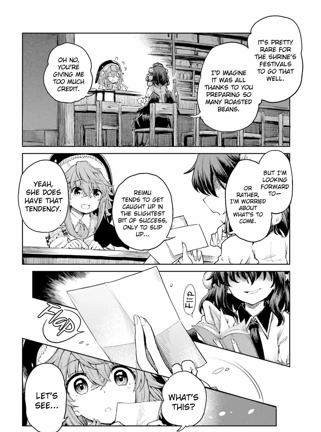 Touhou Suichouka ~ Lotus Eater-tachi no Suisei Chapter 27 page 35 - 