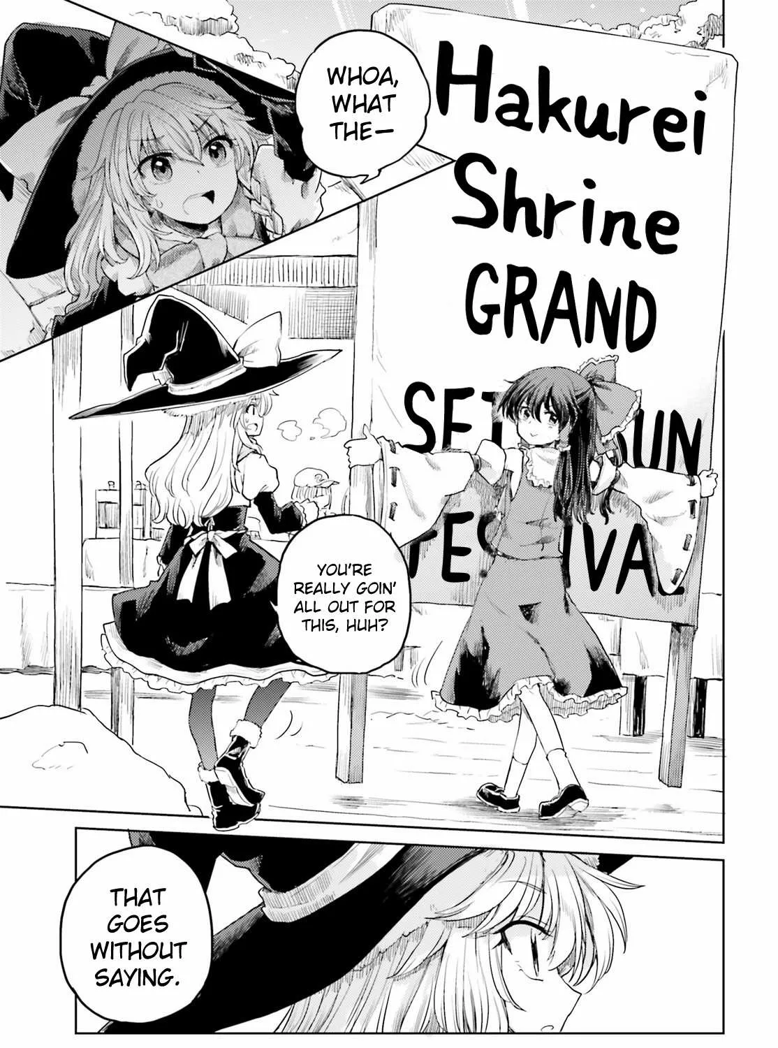 Touhou Suichouka ~ Lotus Eater-tachi no Suisei Chapter 27 page 5 - 