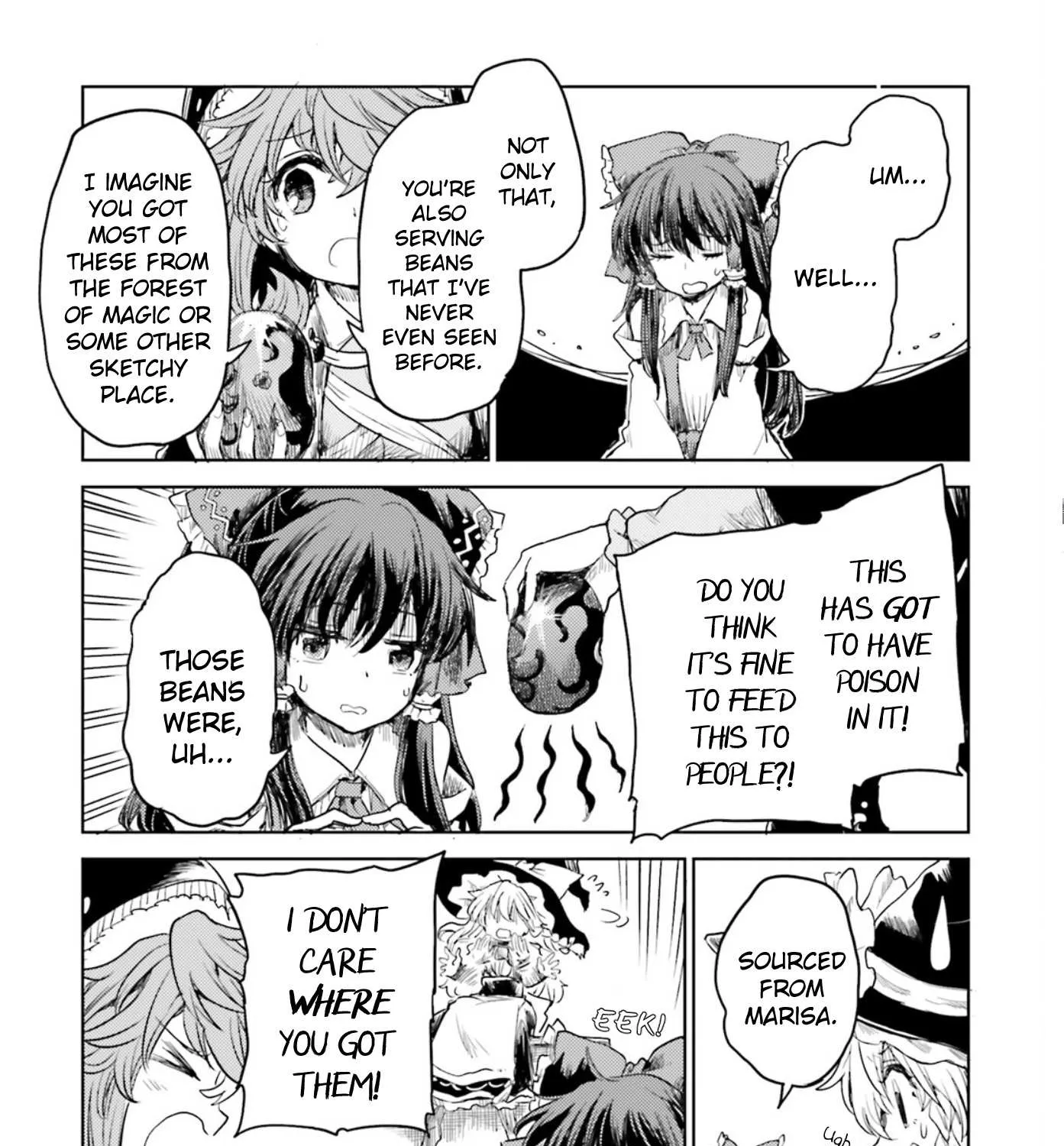 Touhou Suichouka ~ Lotus Eater-tachi no Suisei Chapter 28 page 37 - 