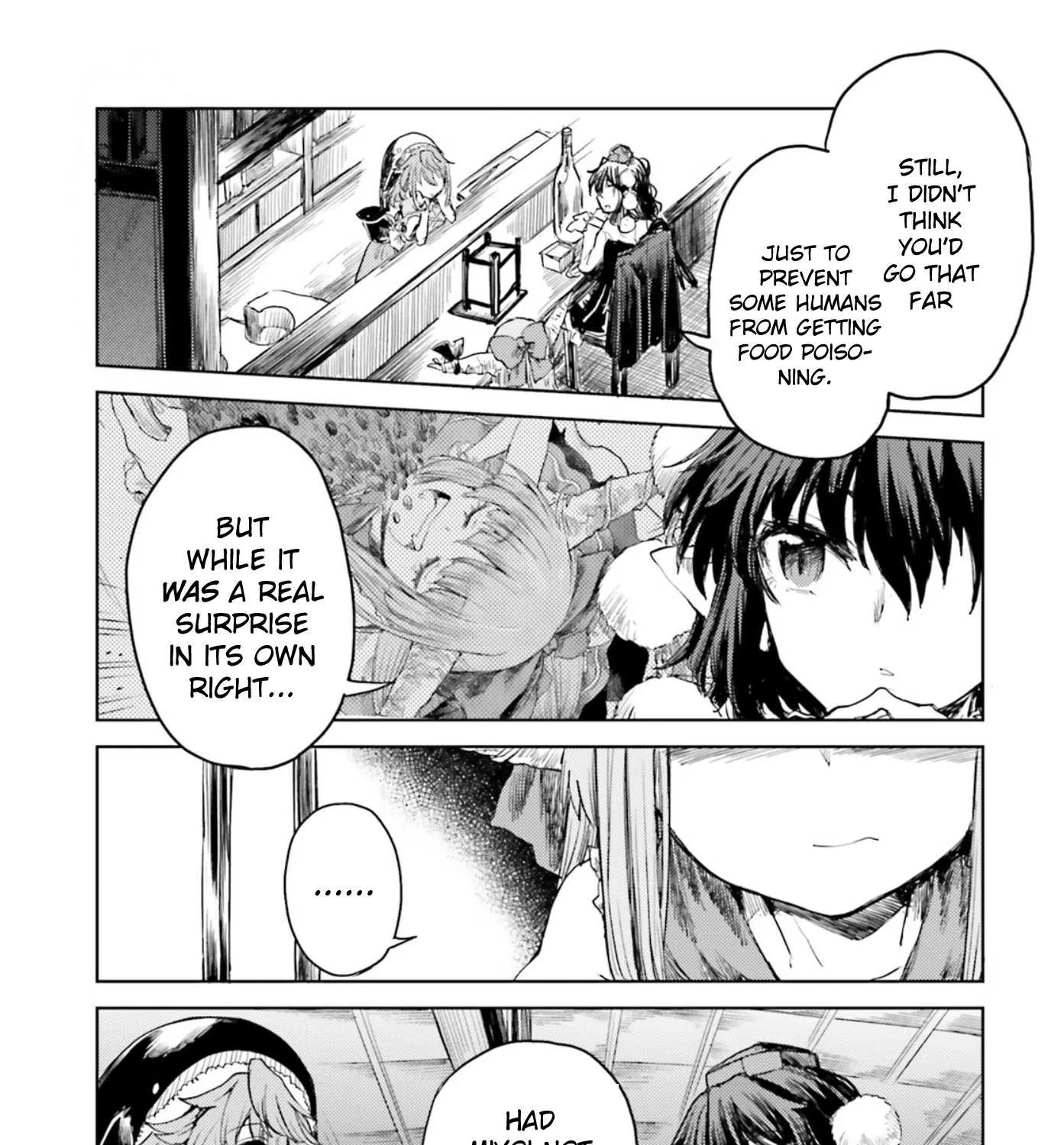 Touhou Suichouka ~ Lotus Eater-tachi no Suisei Chapter 28 page 43 - 