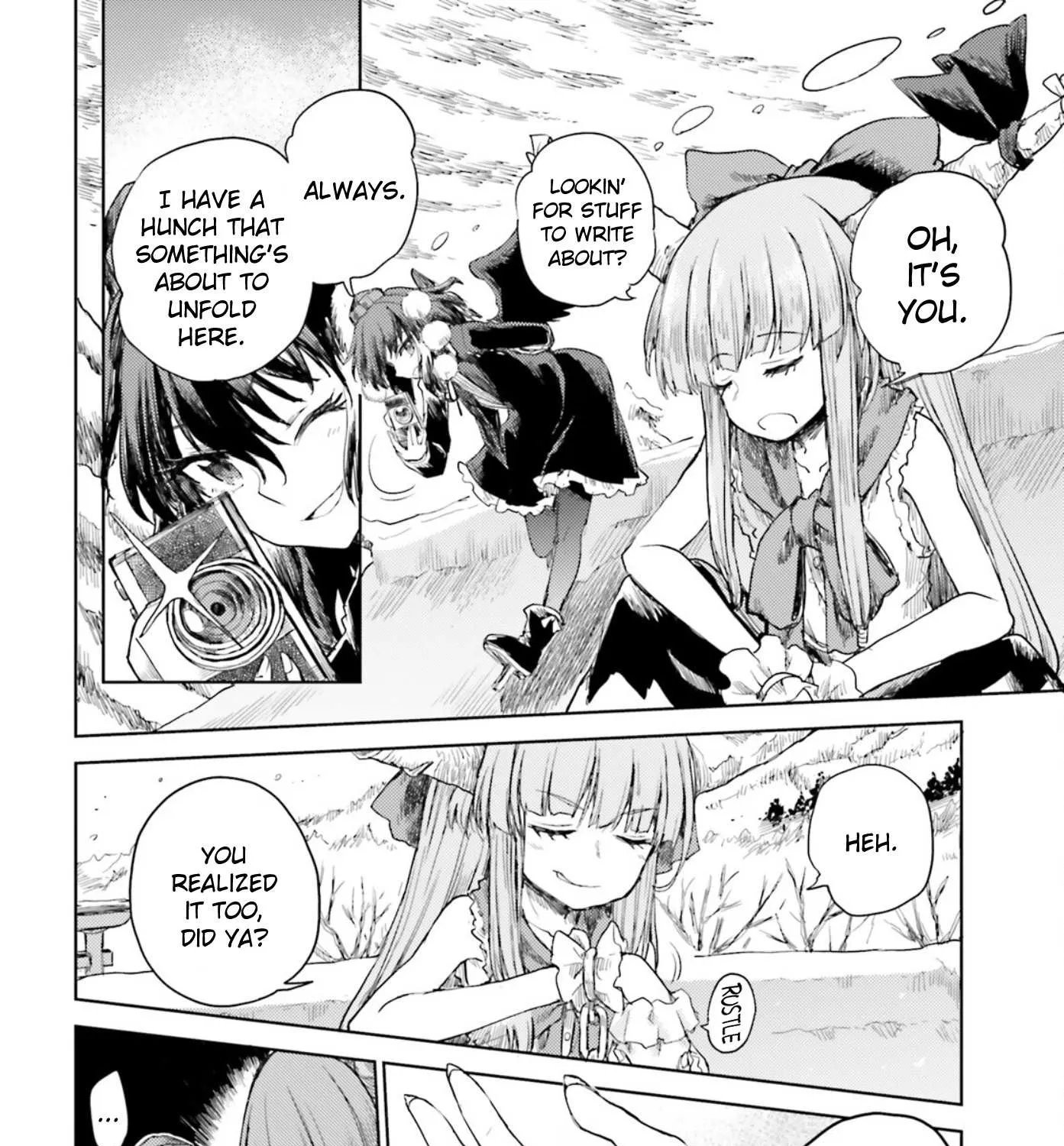 Touhou Suichouka ~ Lotus Eater-tachi no Suisei Chapter 28 page 7 - 