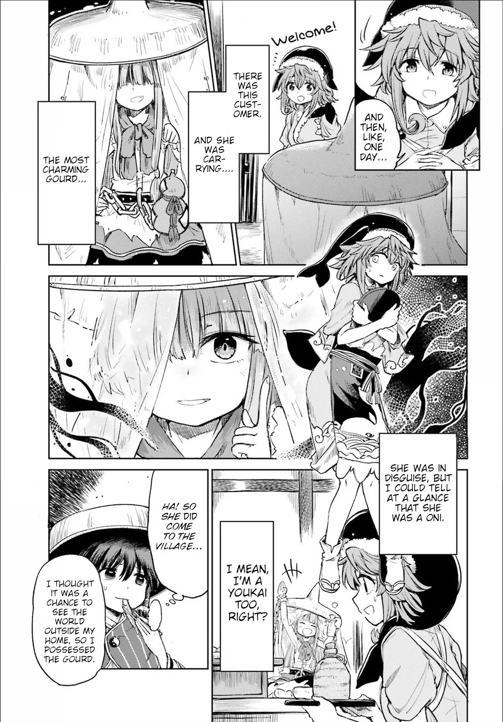 Touhou Suichouka ~ Lotus Eater-tachi no Suisei Chapter 3 page 20 - 