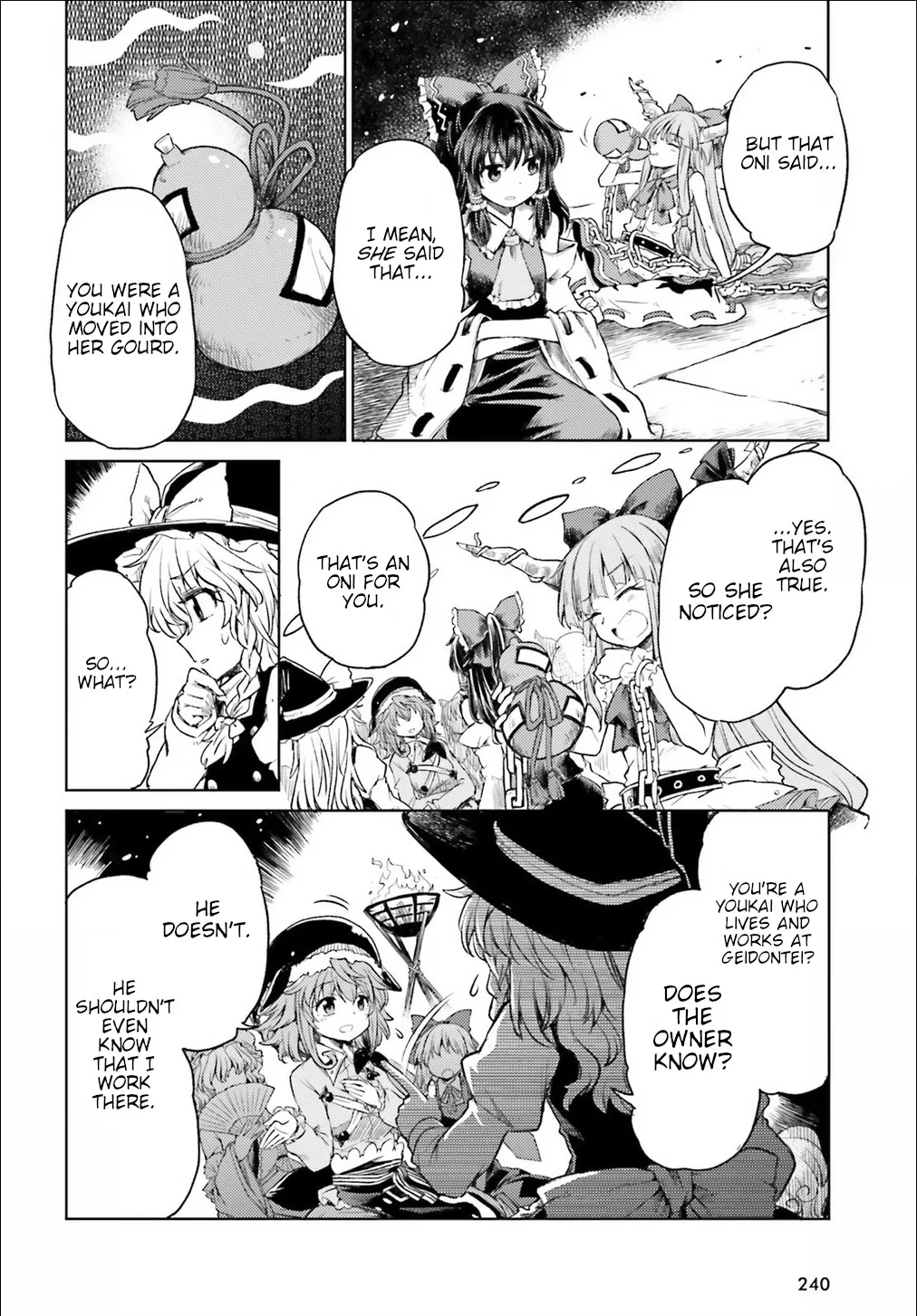 Touhou Suichouka ~ Lotus Eater-tachi no Suisei Chapter 3 page 6 - 