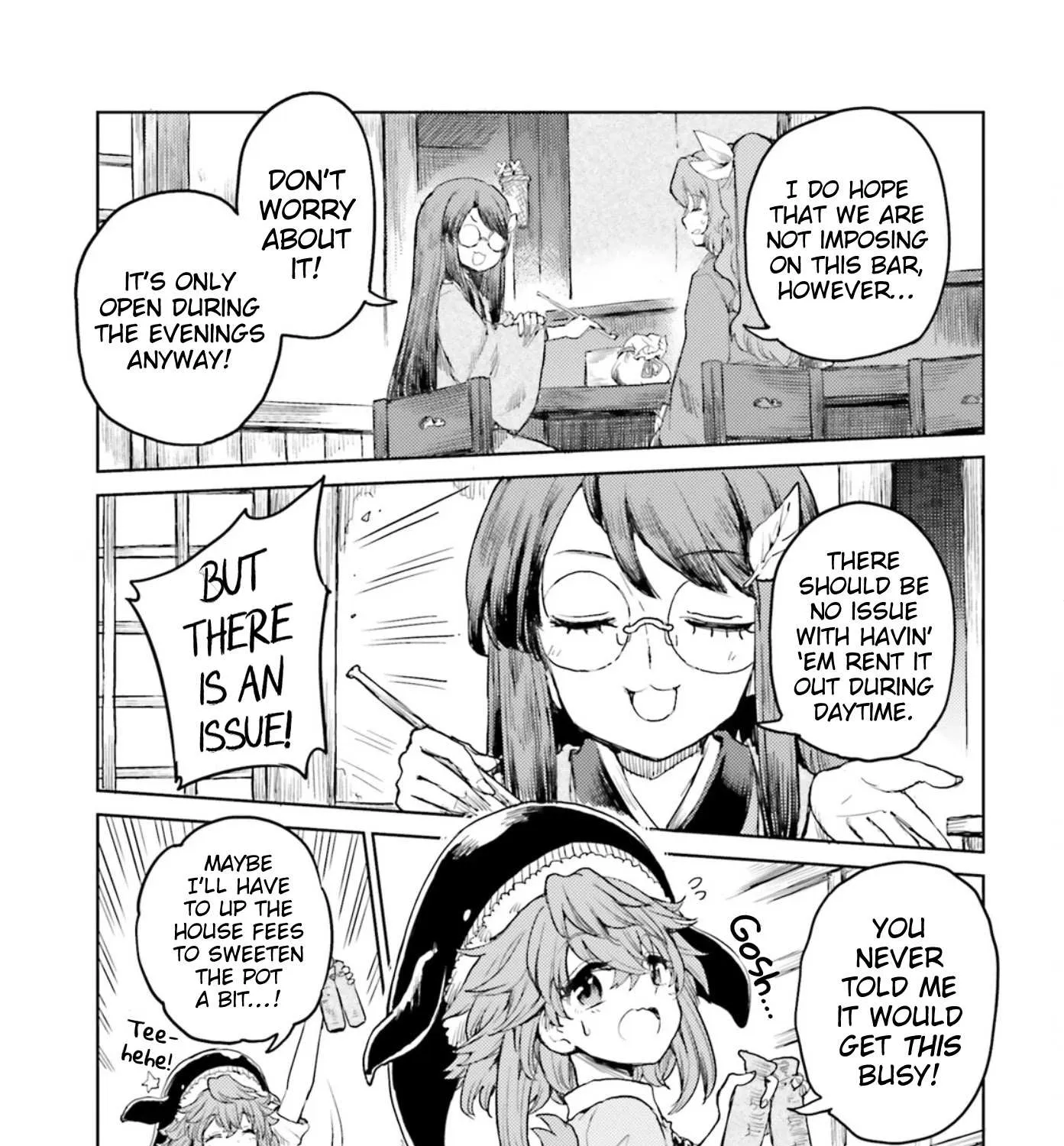 Touhou Suichouka ~ Lotus Eater-tachi no Suisei Chapter 30 page 45 - 