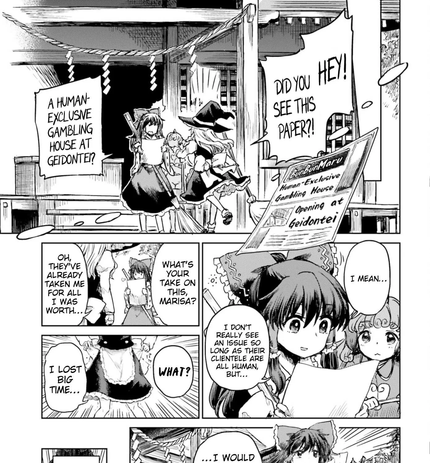 Touhou Suichouka ~ Lotus Eater-tachi no Suisei Chapter 30 page 49 - 