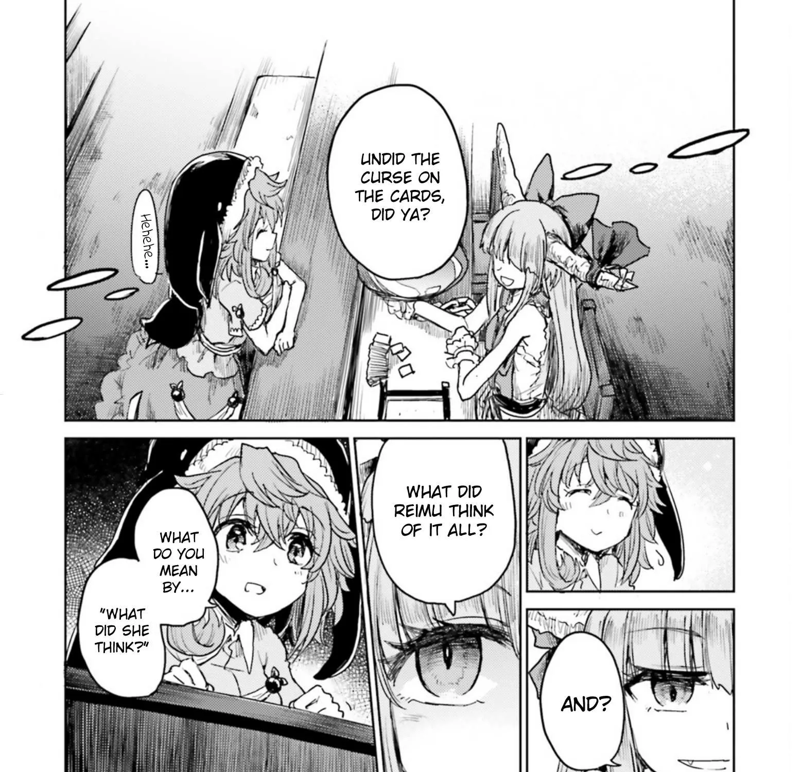 Touhou Suichouka ~ Lotus Eater-tachi no Suisei Chapter 32 page 57 - 