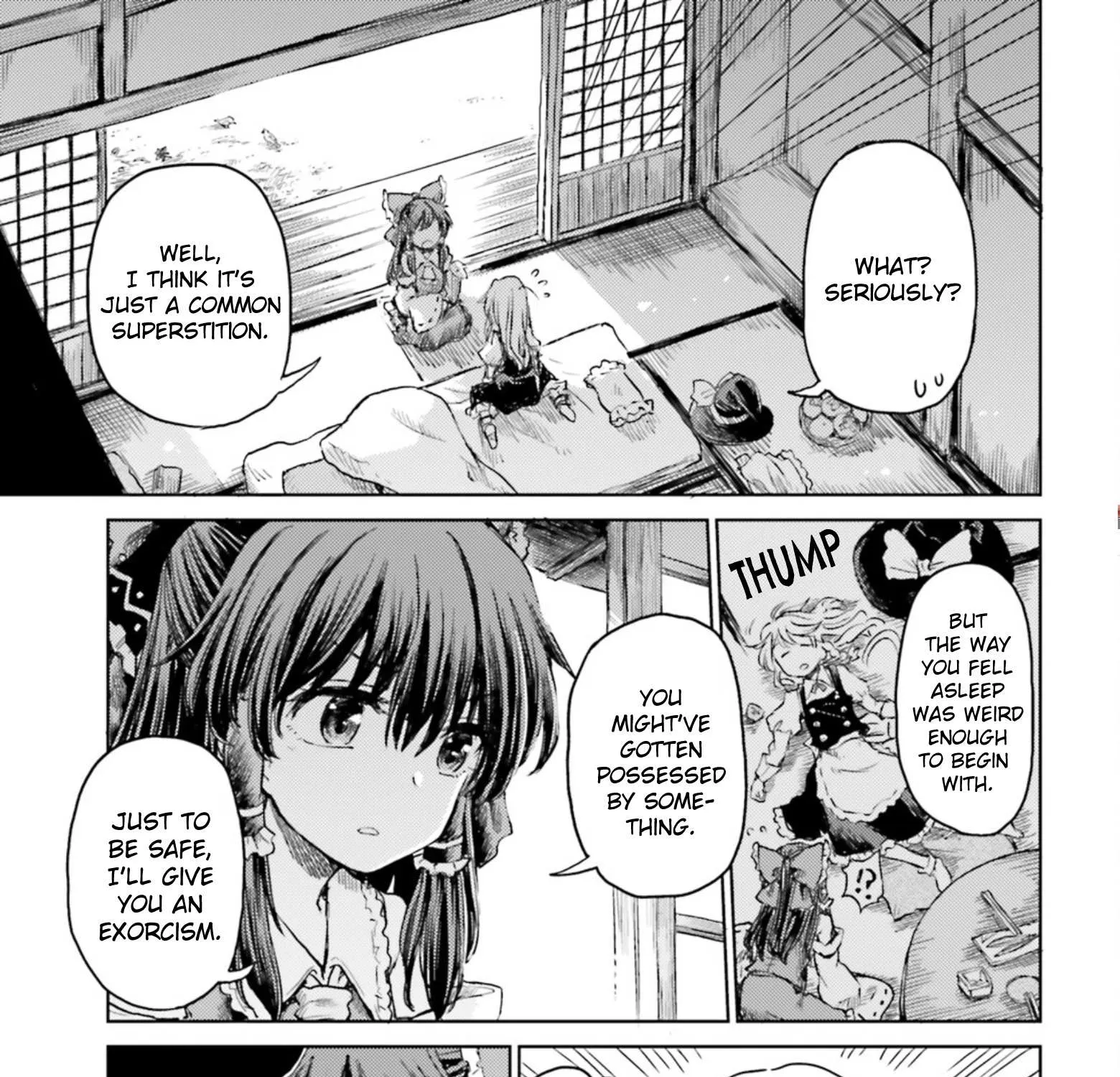 Touhou Suichouka ~ Lotus Eater-tachi no Suisei Chapter 33 page 33 - 