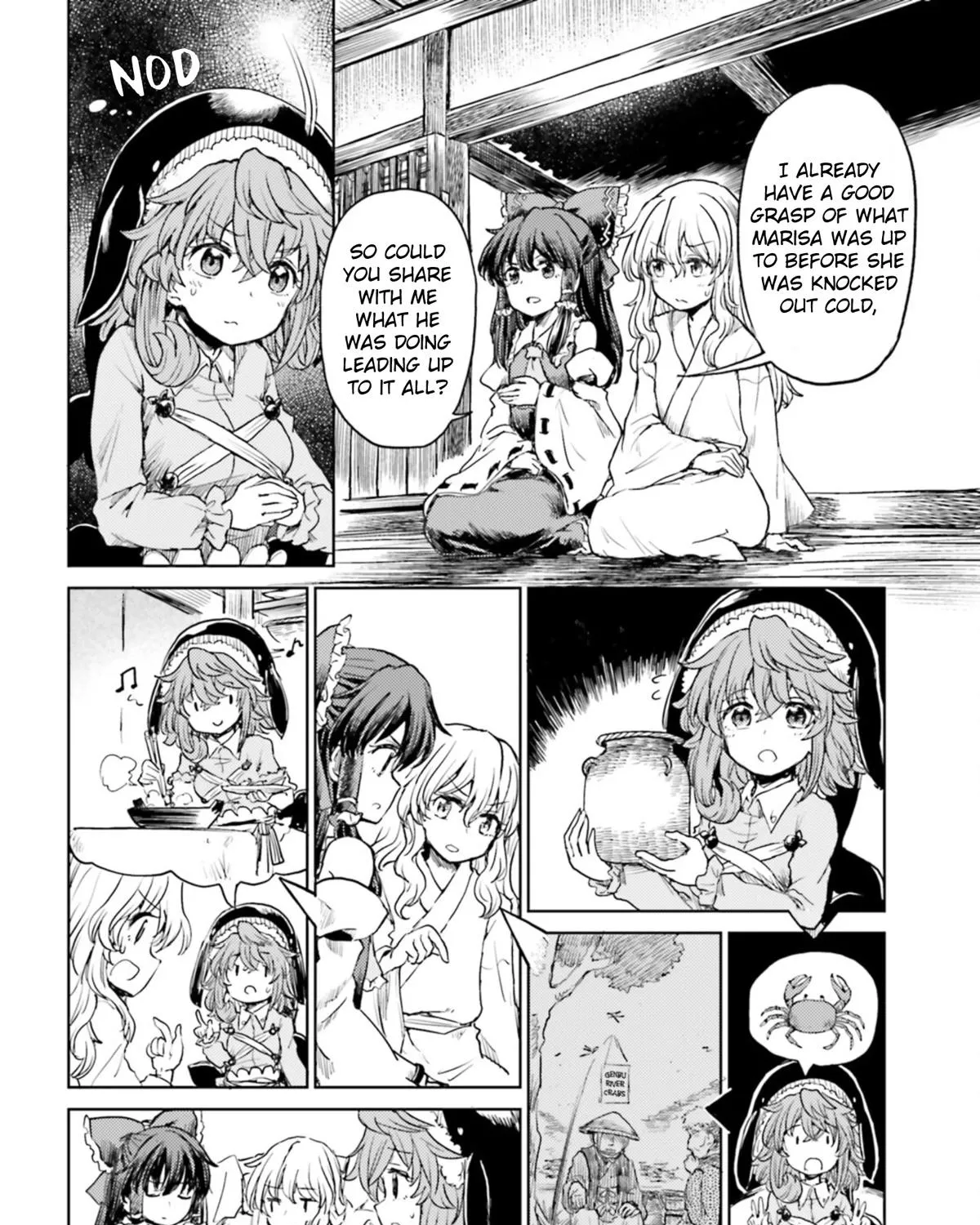Touhou Suichouka ~ Lotus Eater-tachi no Suisei Chapter 34 page 15 - 
