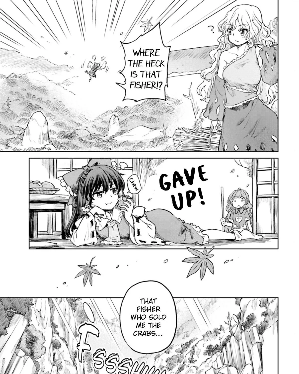 Touhou Suichouka ~ Lotus Eater-tachi no Suisei Chapter 34 page 21 - 