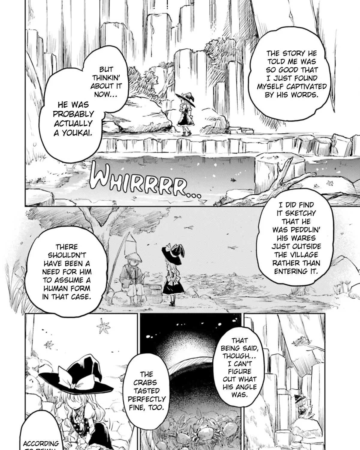 Touhou Suichouka ~ Lotus Eater-tachi no Suisei Chapter 34 page 23 - 