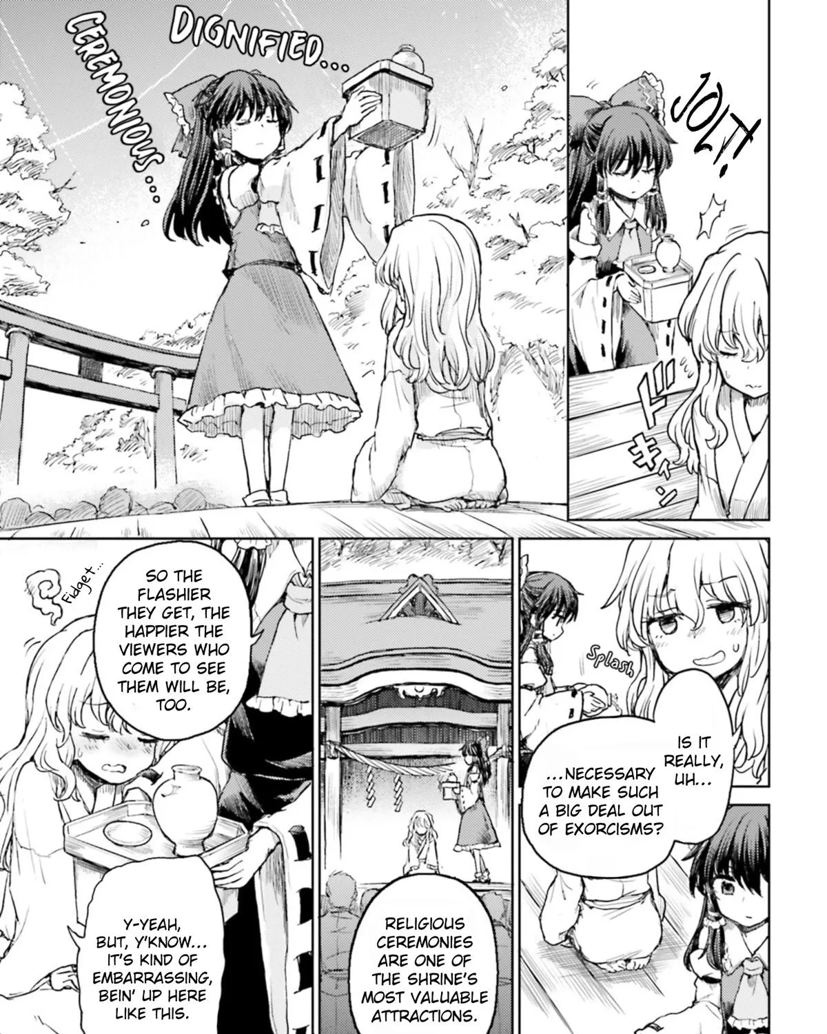 Touhou Suichouka ~ Lotus Eater-tachi no Suisei Chapter 34 page 5 - 