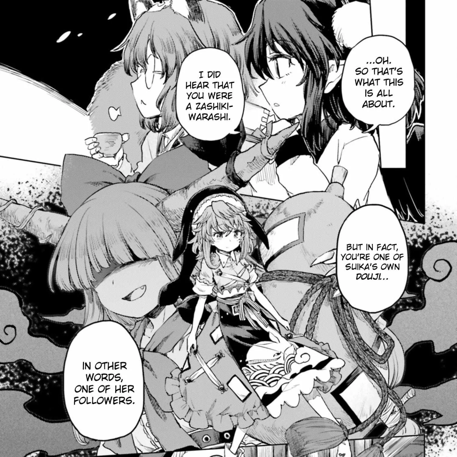 Touhou Suichouka ~ Lotus Eater-tachi no Suisei Chapter 35 page 13 - 