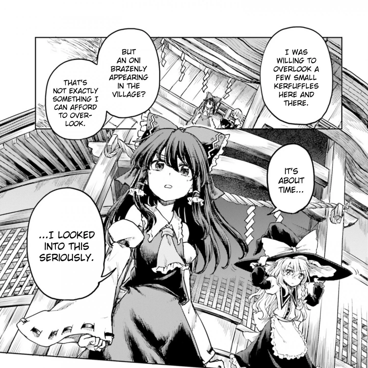 Touhou Suichouka ~ Lotus Eater-tachi no Suisei Chapter 35 page 9 - 