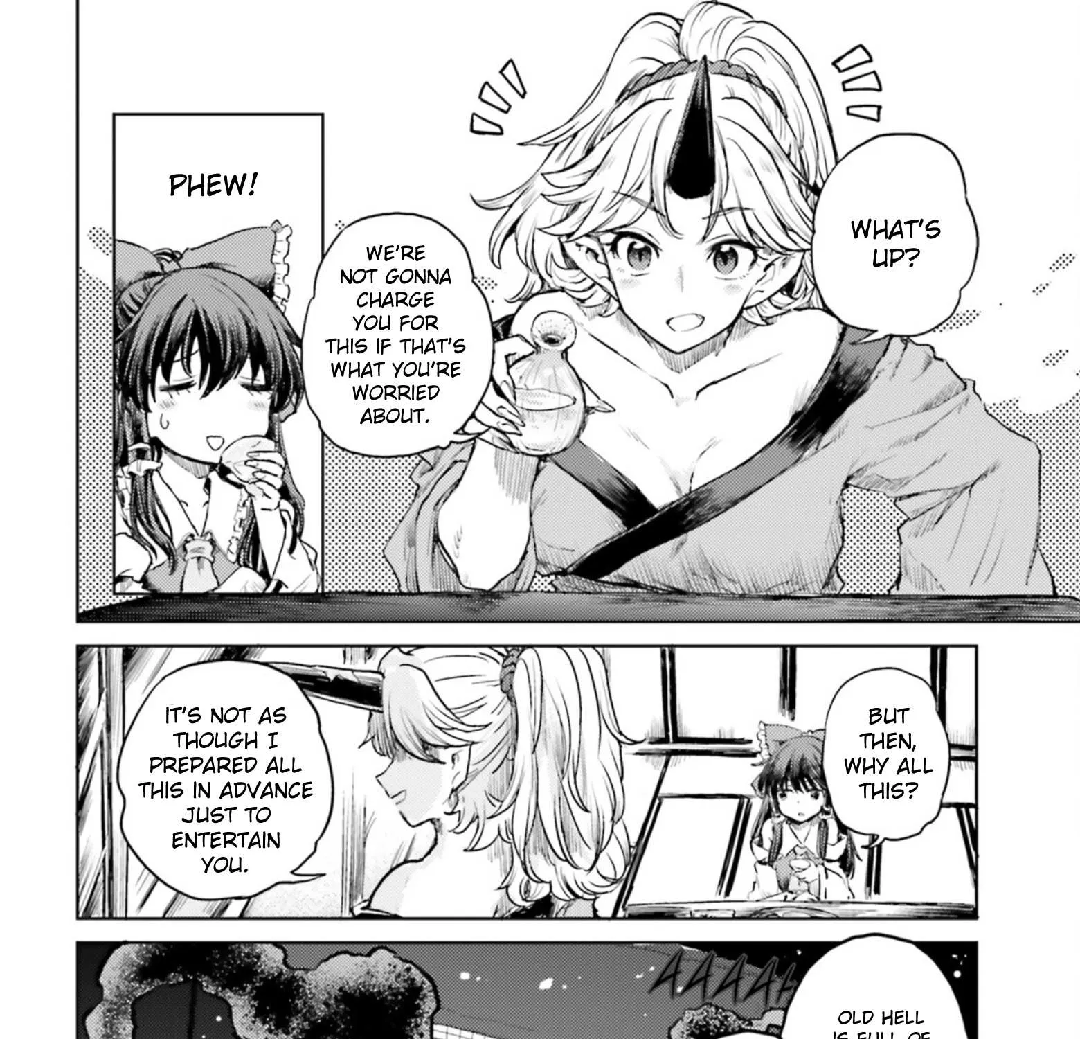 Touhou Suichouka ~ Lotus Eater-tachi no Suisei Chapter 36 page 11 - 