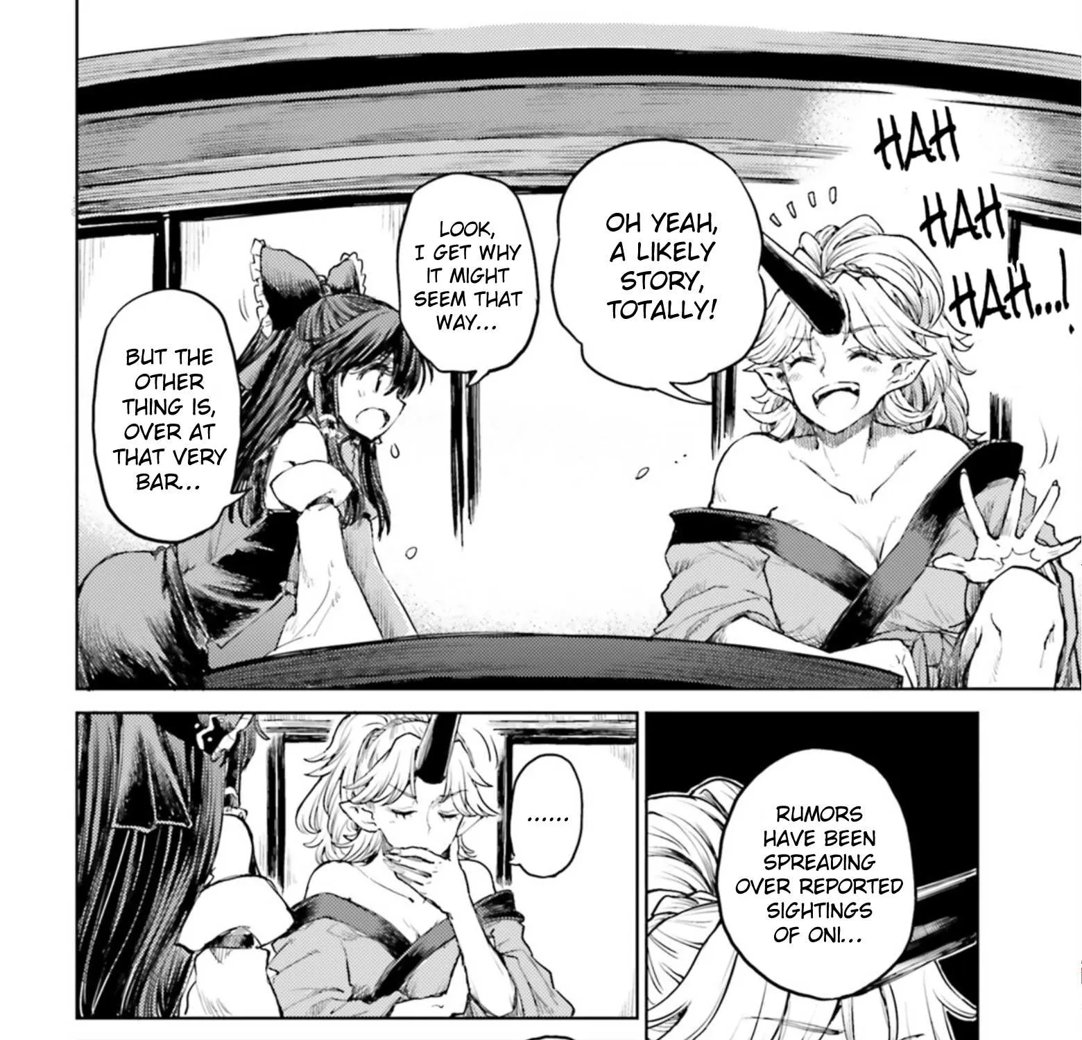 Touhou Suichouka ~ Lotus Eater-tachi no Suisei Chapter 36 page 19 - 