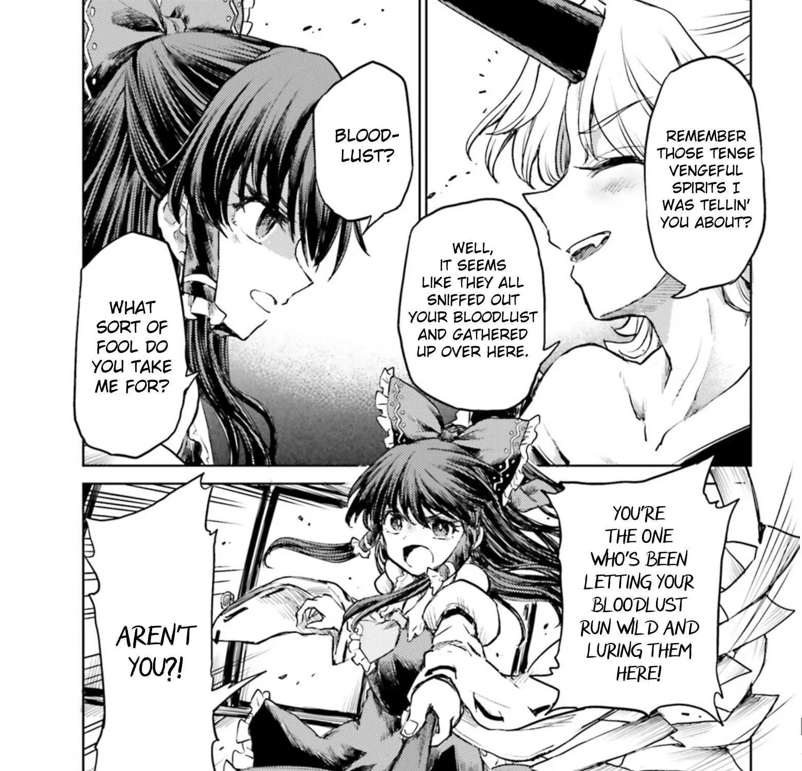 Touhou Suichouka ~ Lotus Eater-tachi no Suisei Chapter 36 page 27 - 