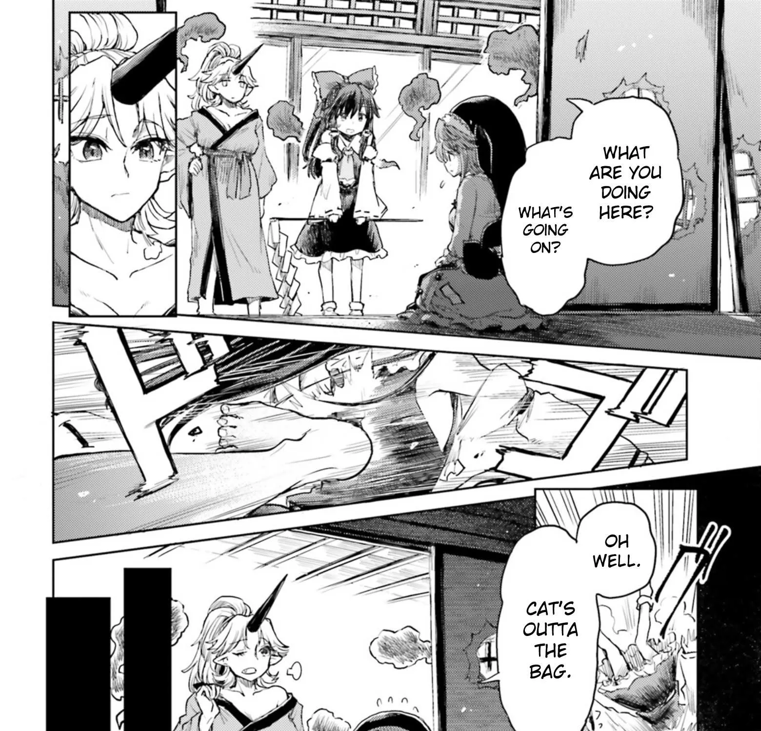 Touhou Suichouka ~ Lotus Eater-tachi no Suisei Chapter 36 page 37 - 