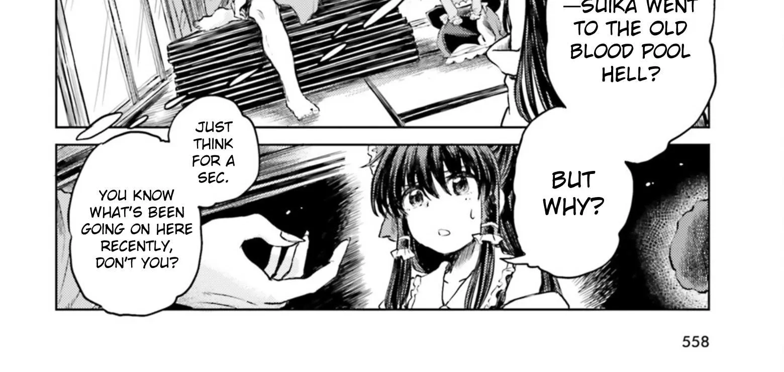 Touhou Suichouka ~ Lotus Eater-tachi no Suisei Chapter 36 page 42 - 