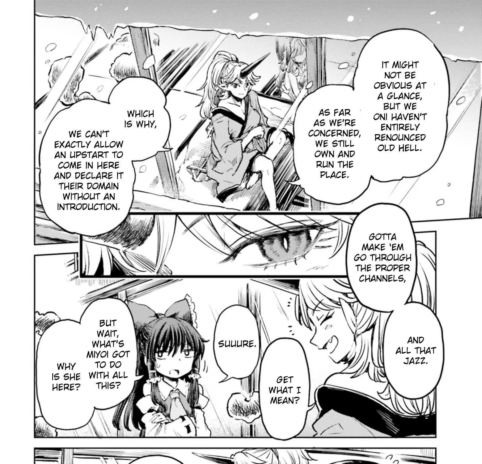 Touhou Suichouka ~ Lotus Eater-tachi no Suisei Chapter 36 page 45 - 