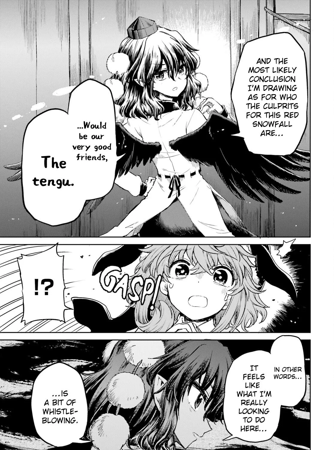 Touhou Suichouka ~ Lotus Eater-tachi no Suisei Chapter 38 page 17 - 