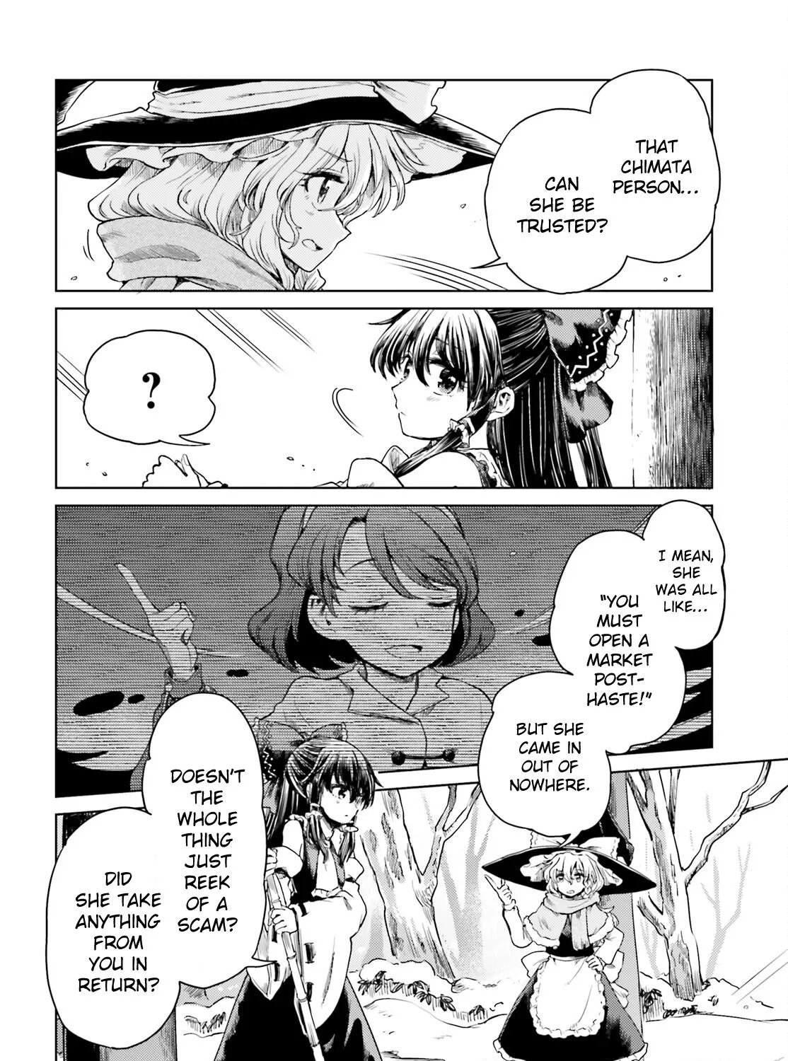 Touhou Suichouka ~ Lotus Eater-tachi no Suisei Chapter 38 page 23 - 