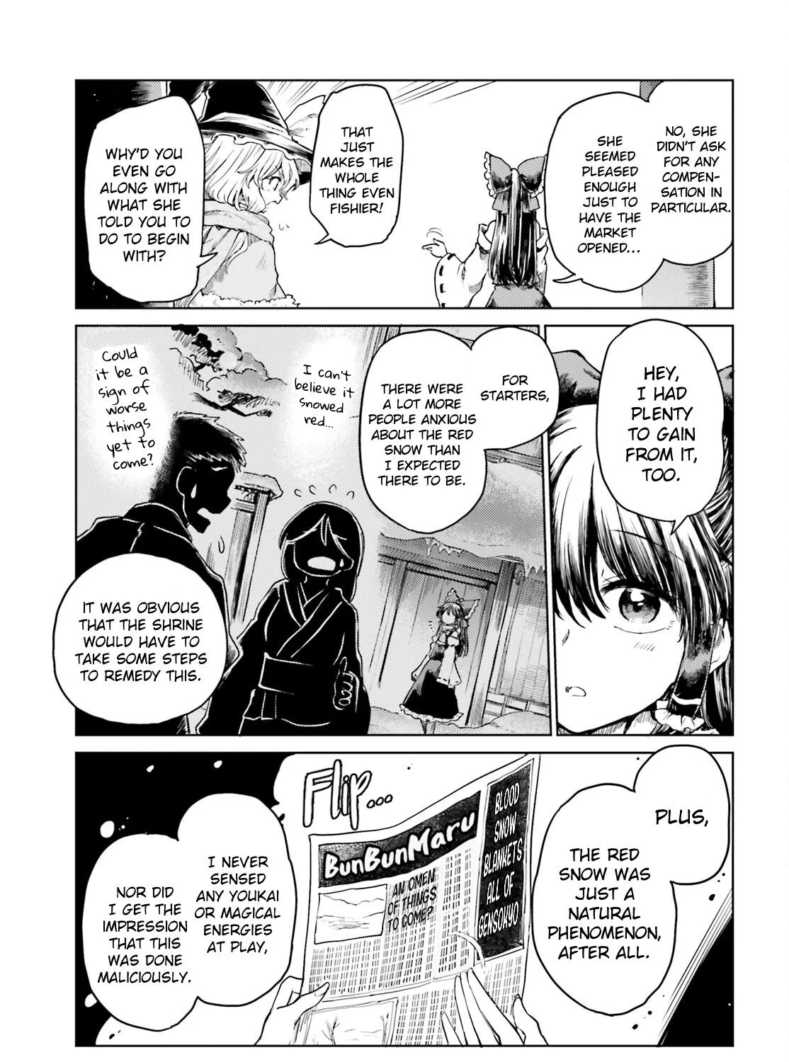 Touhou Suichouka ~ Lotus Eater-tachi no Suisei Chapter 38 page 25 - 