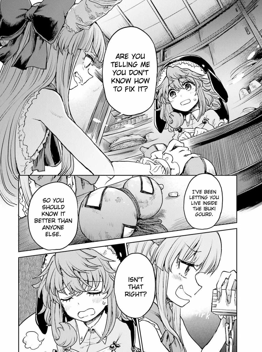 Touhou Suichouka ~ Lotus Eater-tachi no Suisei Chapter 39 page 15 - 