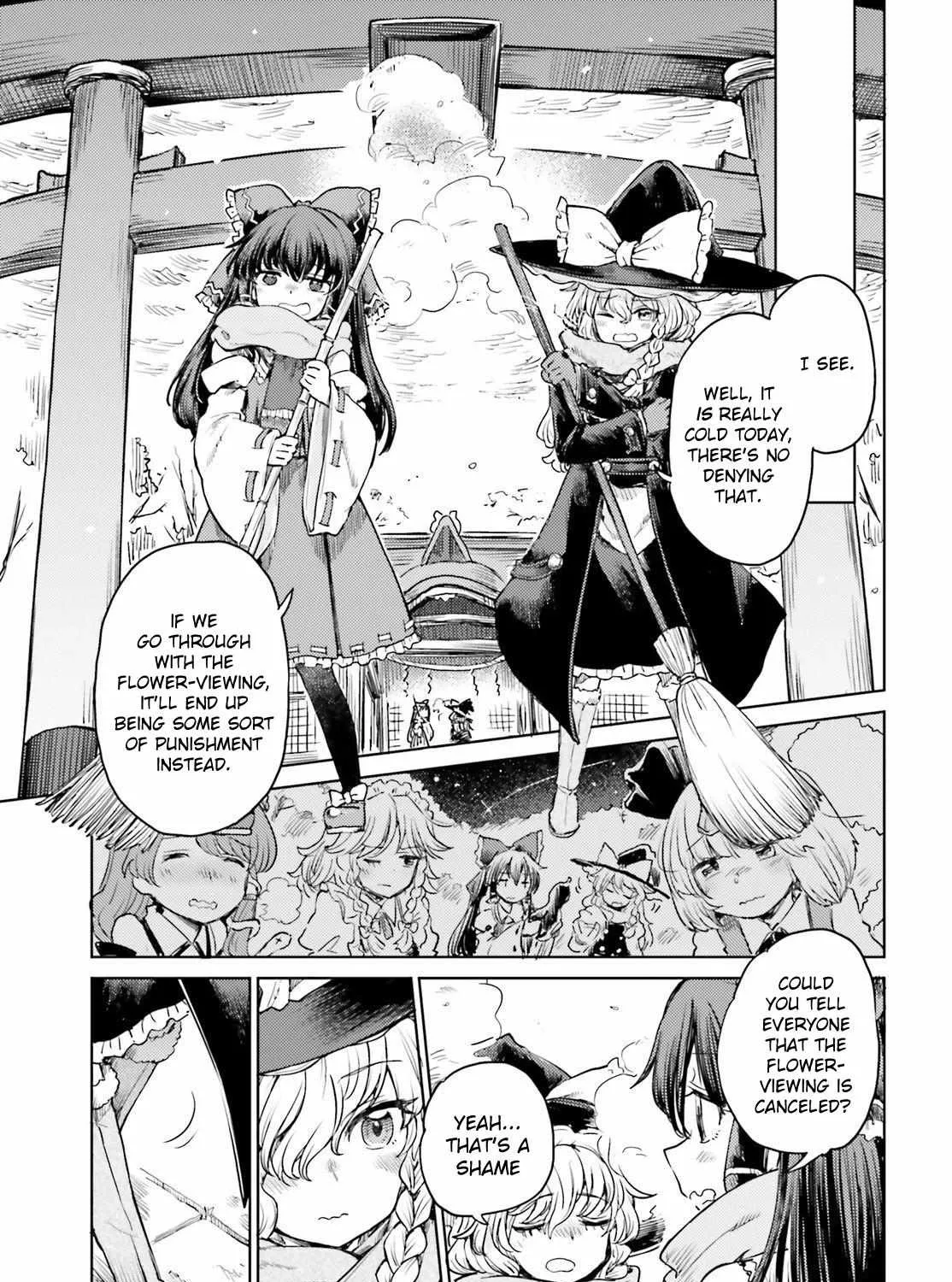 Touhou Suichouka ~ Lotus Eater-tachi no Suisei Chapter 39 page 17 - 