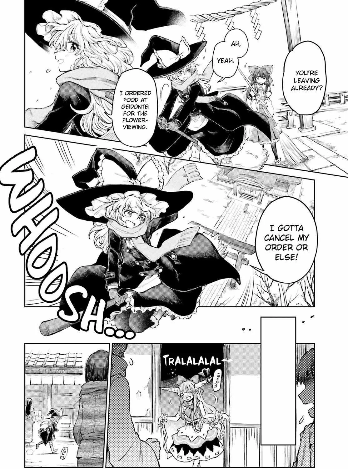 Touhou Suichouka ~ Lotus Eater-tachi no Suisei Chapter 39 page 19 - 