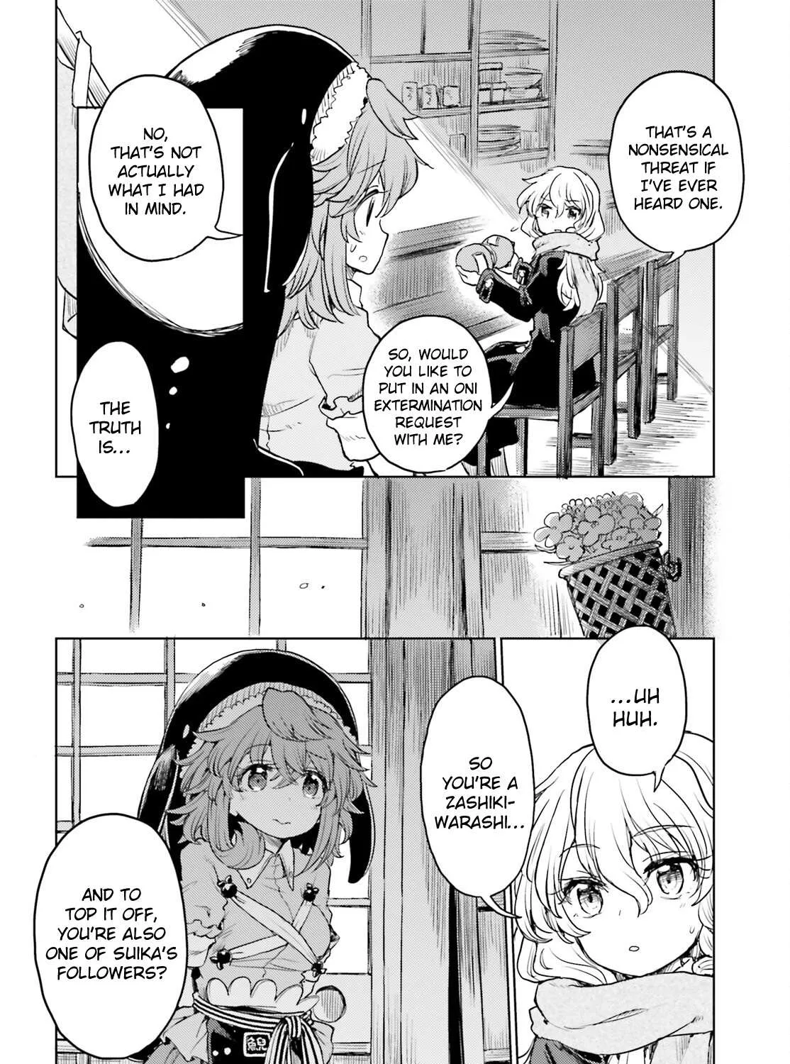 Touhou Suichouka ~ Lotus Eater-tachi no Suisei Chapter 40 page 4 - 