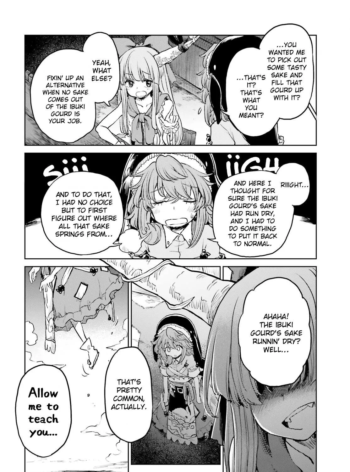 Touhou Suichouka ~ Lotus Eater-tachi no Suisei Chapter 40 page 44 - 