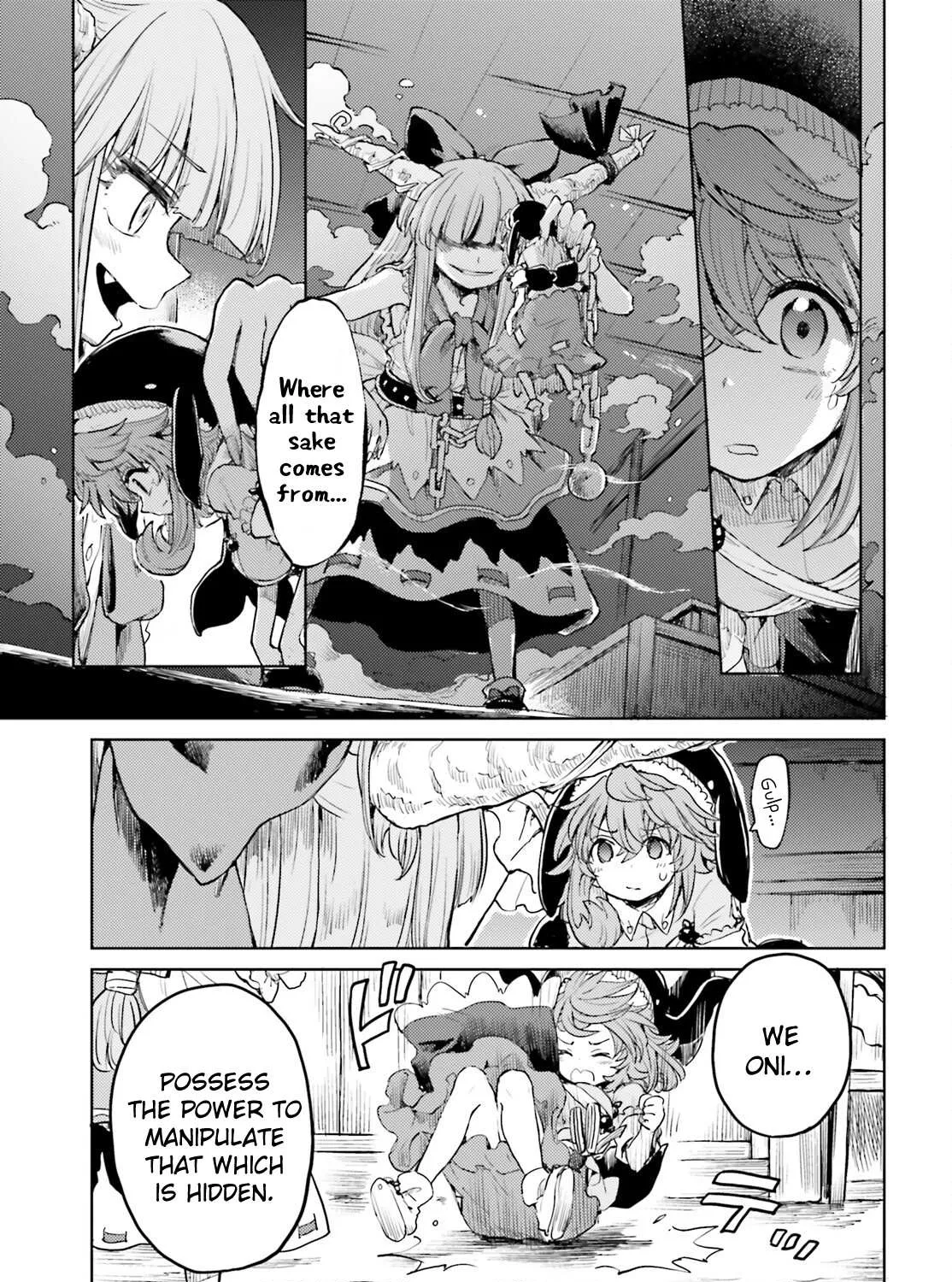 Touhou Suichouka ~ Lotus Eater-tachi no Suisei Chapter 40 page 46 - 