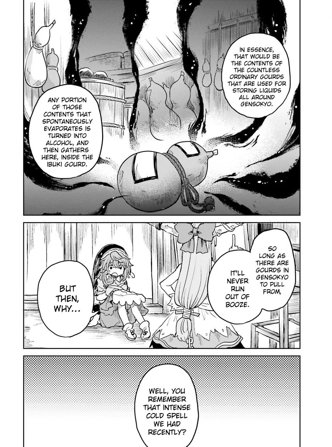 Touhou Suichouka ~ Lotus Eater-tachi no Suisei Chapter 40 page 48 - 