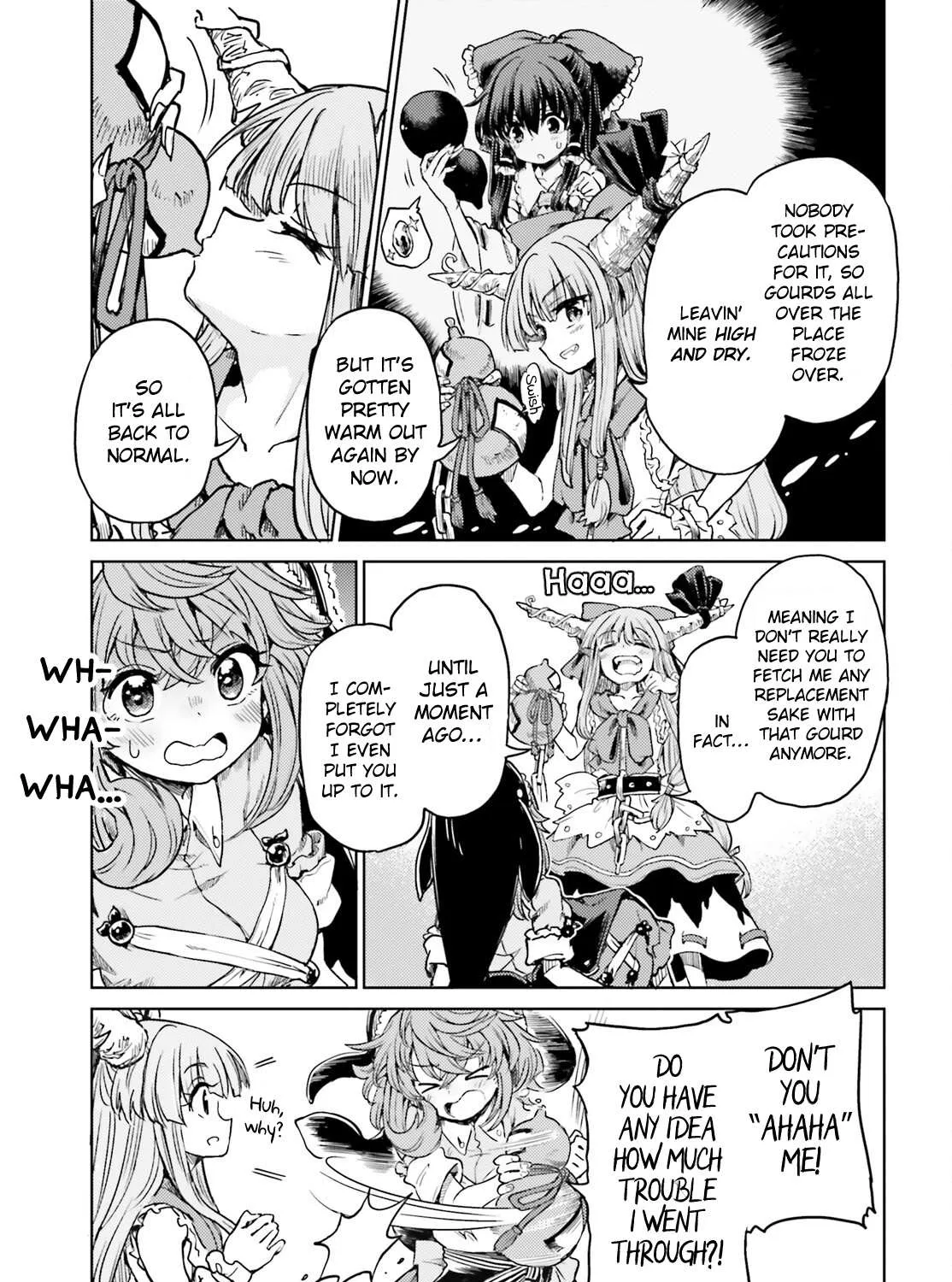 Touhou Suichouka ~ Lotus Eater-tachi no Suisei Chapter 40 page 50 - 