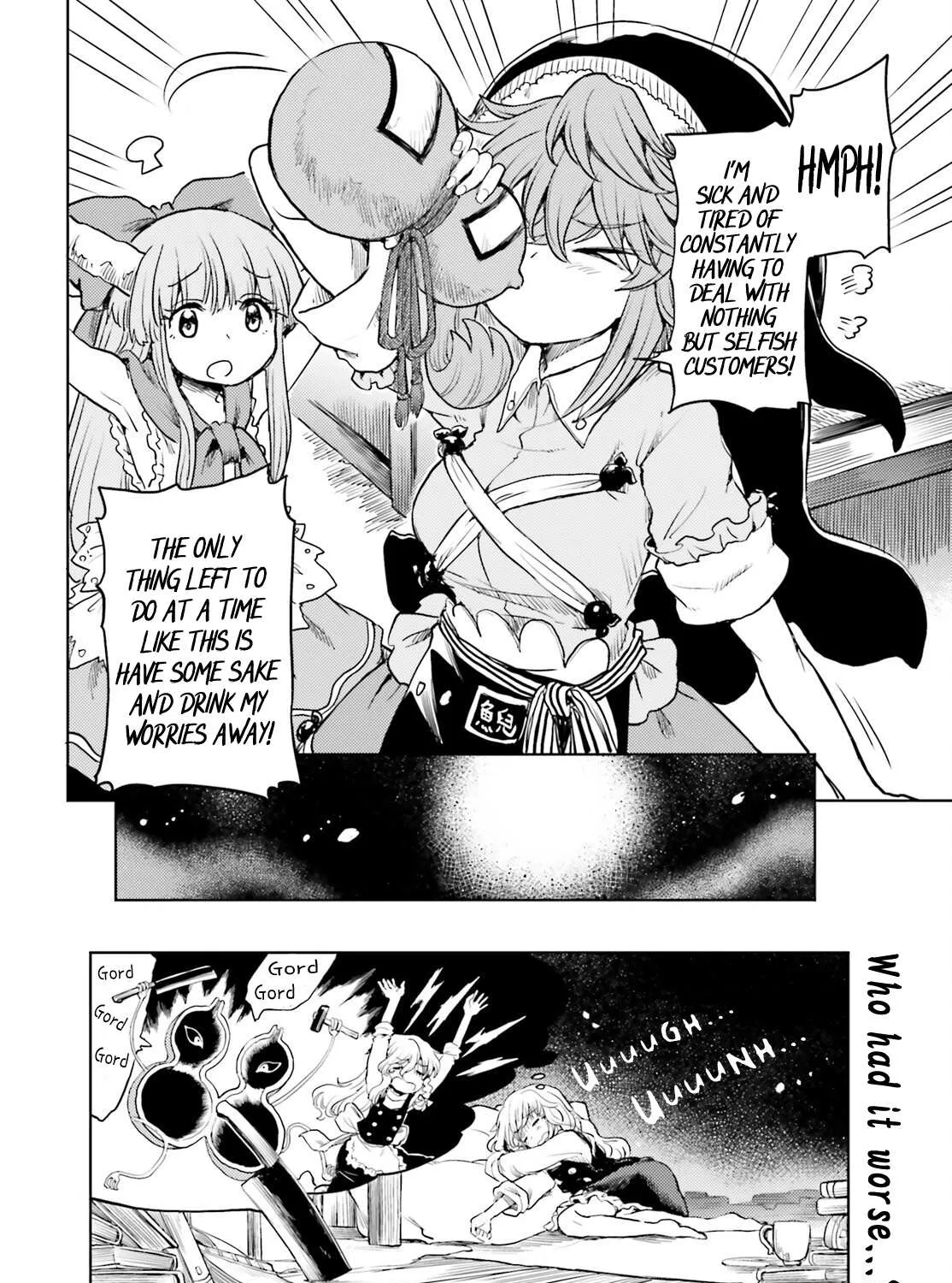 Touhou Suichouka ~ Lotus Eater-tachi no Suisei Chapter 40 page 52 - 