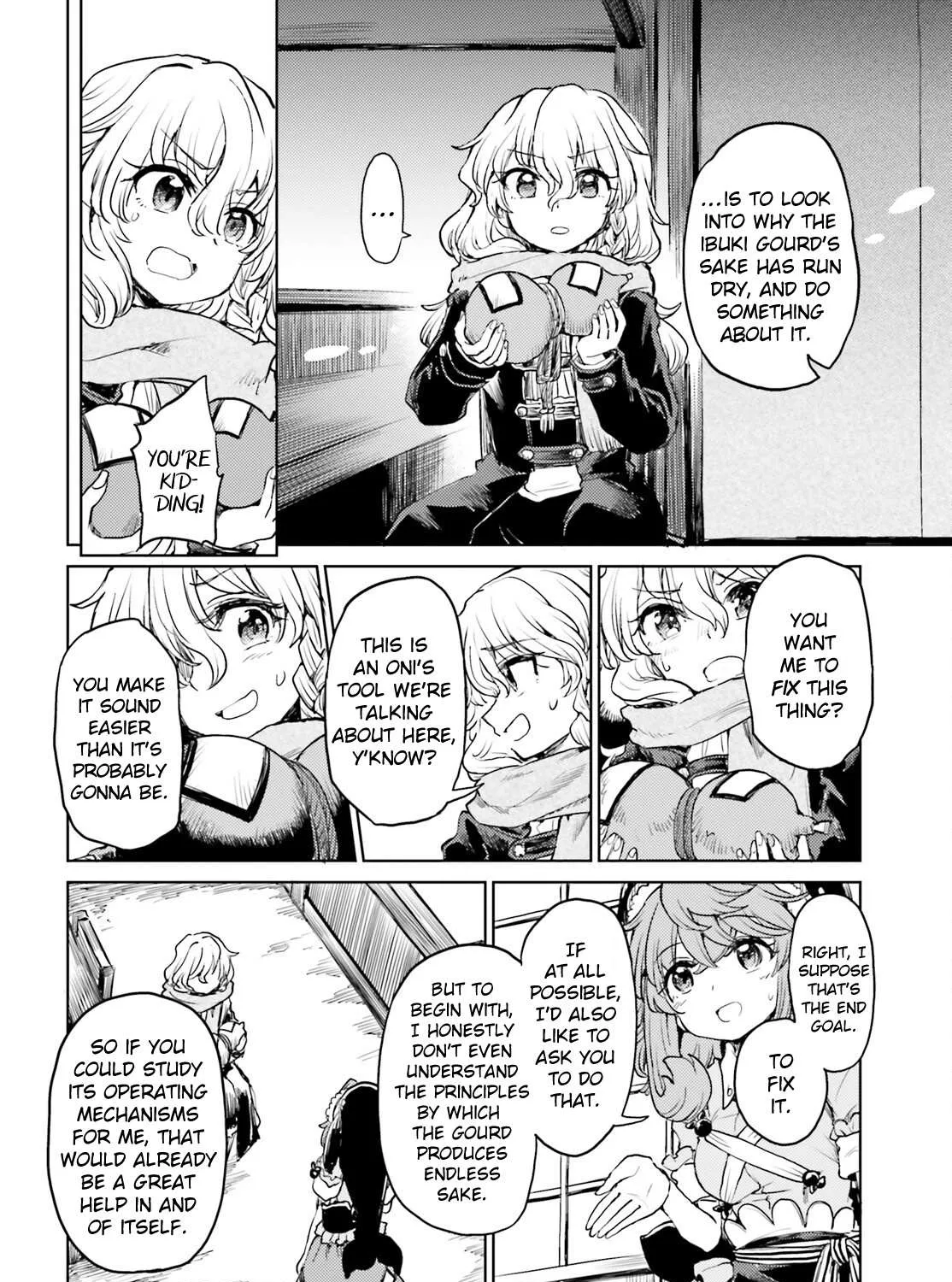 Touhou Suichouka ~ Lotus Eater-tachi no Suisei Chapter 40 page 8 - 