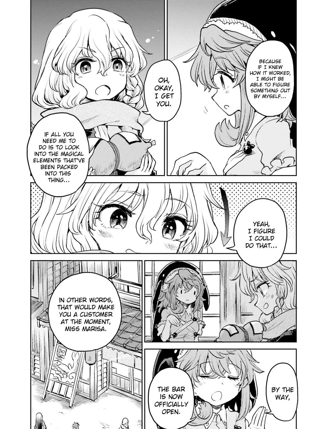 Touhou Suichouka ~ Lotus Eater-tachi no Suisei Chapter 40 page 10 - 
