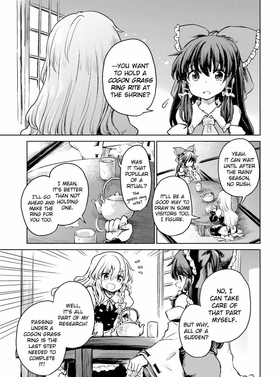 Touhou Suichouka ~ Lotus Eater-tachi no Suisei Chapter 41 page 29 - 