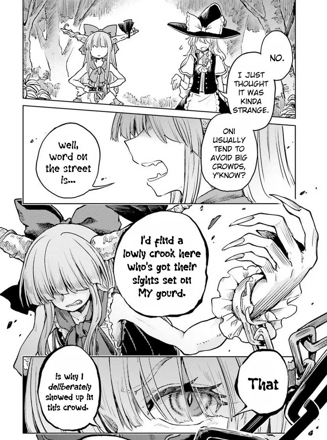 Touhou Suichouka ~ Lotus Eater-tachi no Suisei Chapter 42 page 27 - 